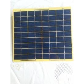 Mini pannello solare 5W epoxy policristallino 200X220 mm con caricatore USB incorporato