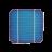 Cella solare 5"x5" (125X125 mm) tipo A-grade 2BB