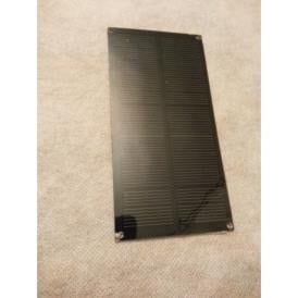 Mini pannello solare monocristallino in PET 140X70 mm con fori agli angoli