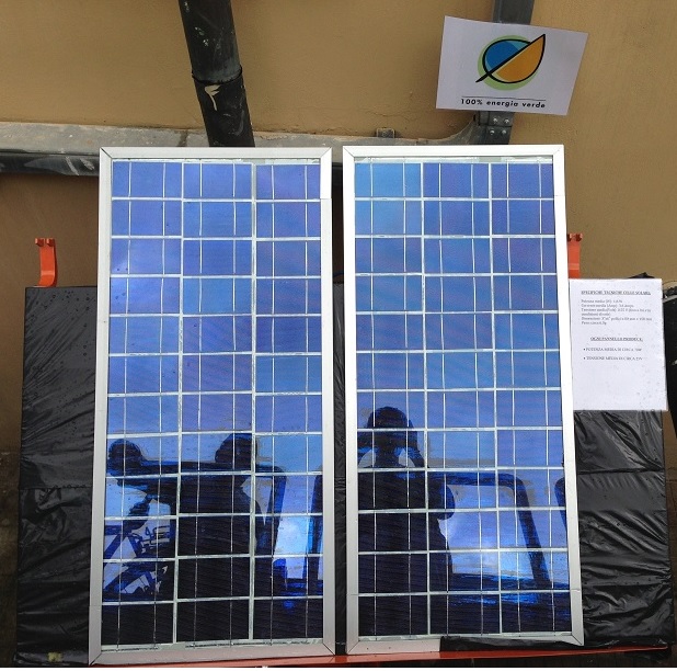 Istituto checchi di Fucecchio, pannelli fotovoltaici completati
