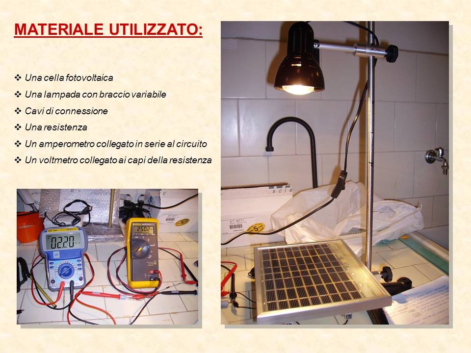 TEST di laboratorio su pannello fotovoltaico assemblato dal nostro kit di celle solari 1X3 pollici 26X78 mm