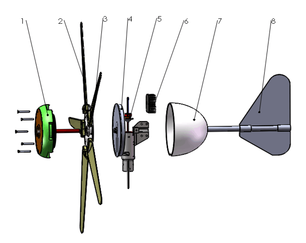 Wind Turbine M300 90W Scheme