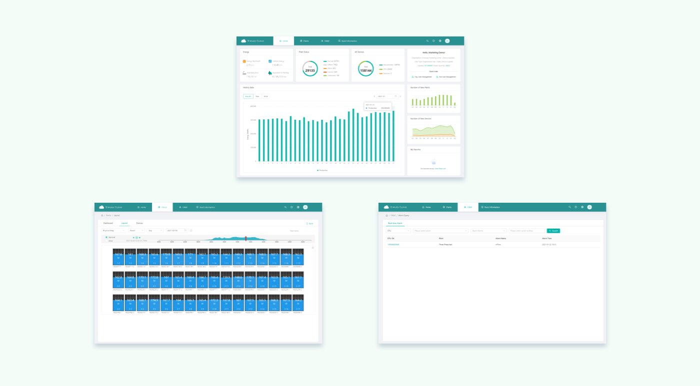 Portale S-Miles dashboard