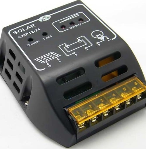 solar charger CMP12 included in DIY photovoltaic KIT