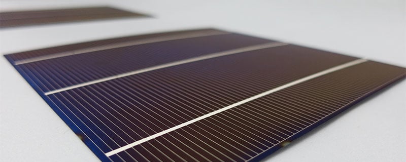 polycrystallyne solar cell 3X6 inches (78X156  mm) 3 bus bars 1.9W